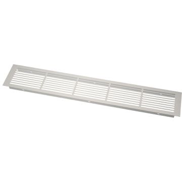 Ventilationsgaller 500 x 86 mm Aluminium