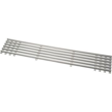 Ventilationsgaller 600 x 100 mm Silver