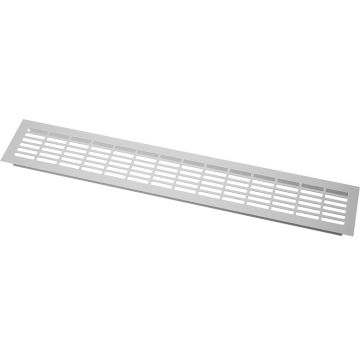 Ventilationsgaller 480 x 81 mm Aluminium