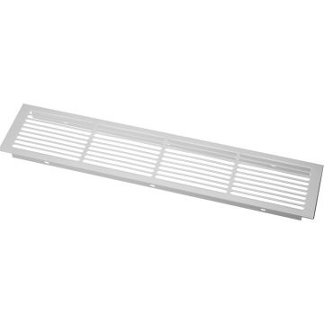 Ventilationsgaller 400 x 86 mm Aluminium