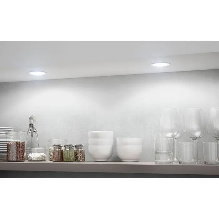 LED Spotlight 'maxiSun' Rostfri Look 24V 4W 3000K