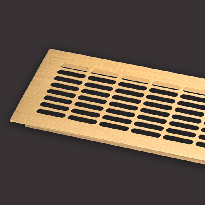 Brushed Brass Air Grate